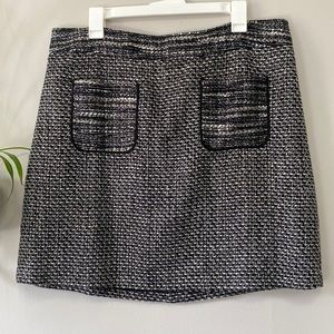Knitted mini skirt
